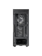 COOLER MASTER Ház Midi ATX MasterBox TD500 MESH V2 ARGB + 3db Ventilátor, Tápegység nélkül, Üvegfalú, fekete