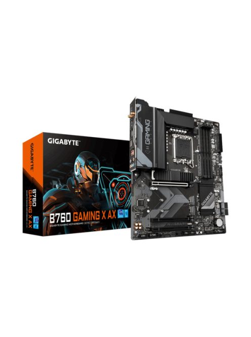 GIGABYTE Alaplap S1700 B760 GAMING X AX INTEL B760, ATX