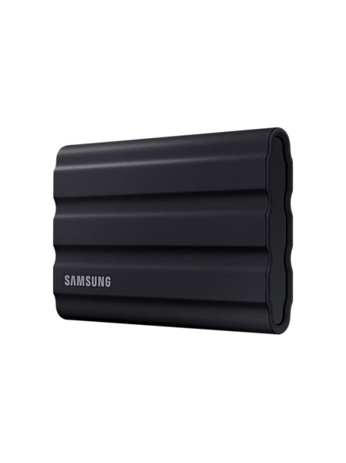 SAMSUNG Hordozható SSD T7 Shield, USB 3.2 Gen.2 (10Gbps), 4TB, Fekete