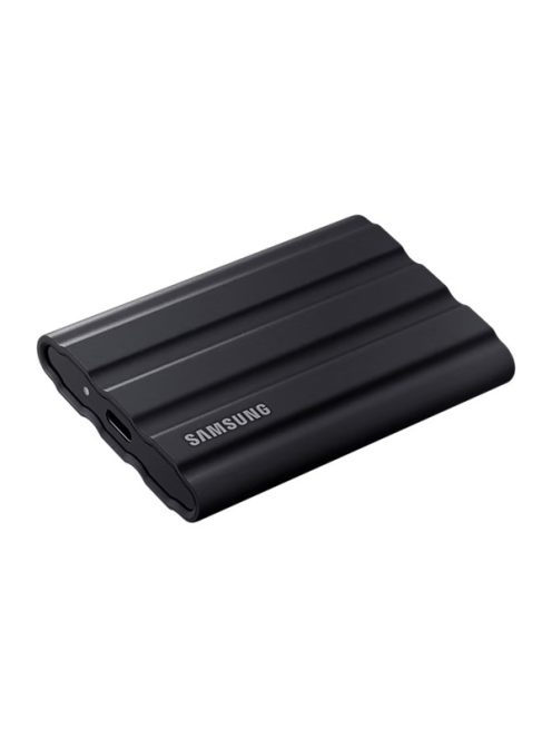 SAMSUNG Hordozható SSD T7 Shield, USB 3.2 Gen.2 (10Gbps), 4TB, Fekete