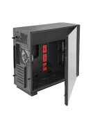 CHIEFTEC Ház Chieftronic G1 GR-01B-OP ATX, 1xRGB Ventillátor + Kontroller, Tápegység nélkül, Edzett üveg, Fekete