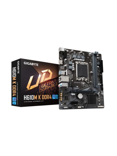 GIGABYTE Alaplap S1700 H610M K DDR4 INTEL H610, mATX