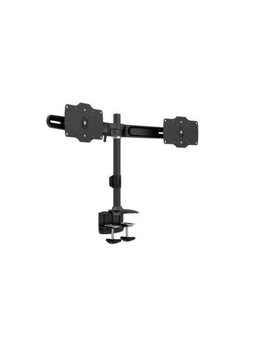 MULTIBRACKETS Asztali konzol (2 képernyős rögzítőkar), M VESA Desktopmount Dual Desk Clamp 24-32" (max.VESA: 200x200 mm)