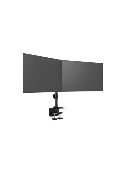 MULTIBRACKETS Asztali konzol (2 képernyős rögzítőkar), M VESA Desktopmount Dual Desk Clamp 24-32" (max.VESA: 200x200 mm)