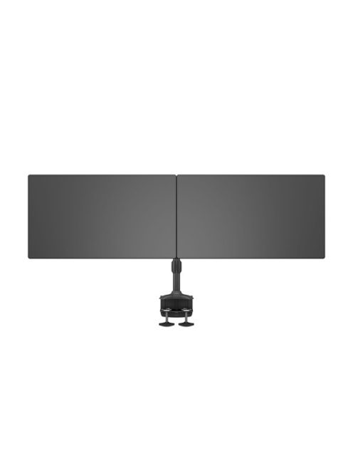 MULTIBRACKETS Asztali konzol (2 képernyős rögzítőkar), M VESA Desktopmount Dual Desk Clamp 24-32" (max.VESA: 200x200 mm)