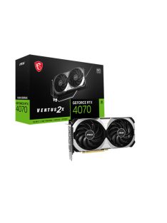   MSI Videokártya PCI-Ex16x nVIDIA RTX 4070 VENTUS 2X 12GB DDR6X OC