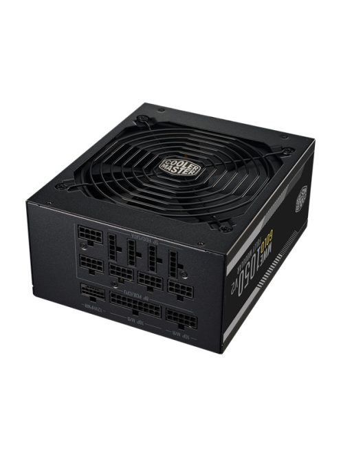 COOLER MASTER Tápegység Moduláris MWE GOLD 1050 - V2 ATX 3.0 1050W, 14cm, 80+ Gold