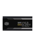 COOLER MASTER Tápegység Moduláris MWE GOLD 1250 - V2 ATX 3.0 1250W, 14cm, 80+ Gold