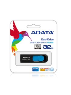 ADATA Pendrive 32GB, UV220, Fekete-kék