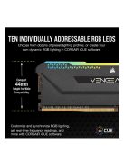 CORSAIR Memória VENGEANCE RGB PRO DDR4 32GB 3600MHz C18 SL (Kit of 2), SPD 2666MHz, fekete