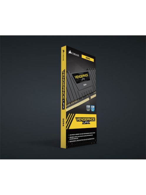 CORSAIR Memória VENGEANCE DDR4 8GB 3000MHz C16 LPX, fekete