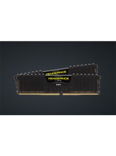  CORSAIR Memória VENGEANCE DDR4 16GB 3000MHz C16 LPX (Kit of 2), fekete