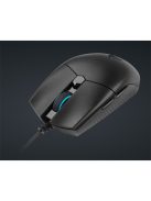 CORSAIR Vezetékes Egér Gaming, KATAR PRO Ultra-light, 6 programozható gomb, RGB Világítás, 12400dpi, fekete