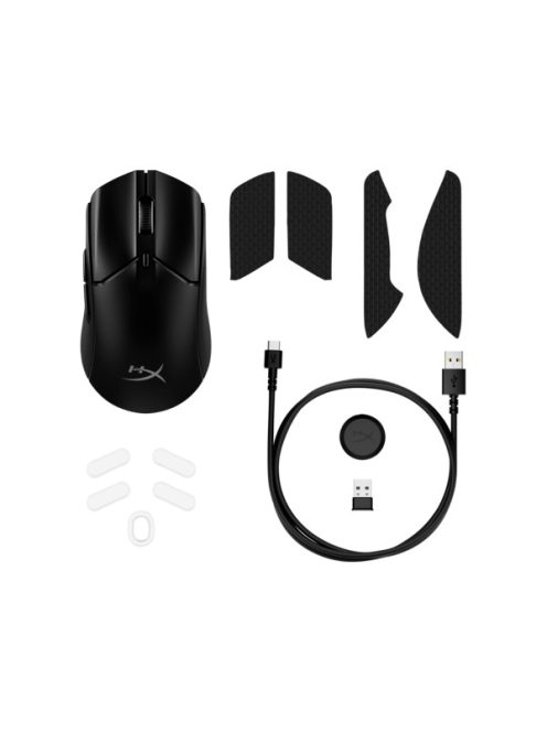 HP HYPERX vezeték nélküli gaming egér Pulsefire Haste 2 - fekete