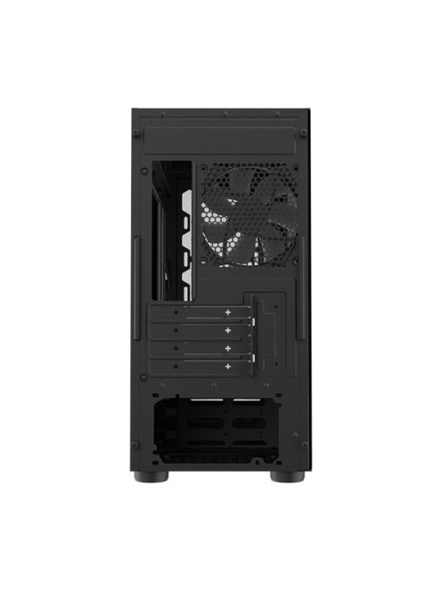 COOLER MASTER Ház Mini Tower ATX CMP 320L, 1db Ventilátorral, Tápegység nélkül, Üvegfalú, Fekete