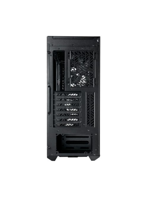 COOLER MASTER Ház Midi ATX MASTERBOX 520 MESH + 3xARGB Ventilátor + ARGB Fan HUB, Tápegység nélkül, Edzett Üveg, fekete