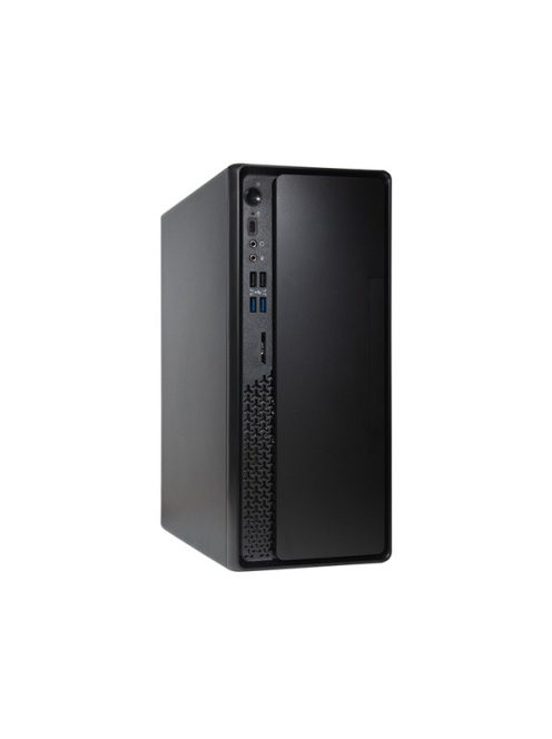 CHIEFTEC Ház BS-10B-300 ATX, 300W Tápegységgel, USB-C portokkal, Fekete