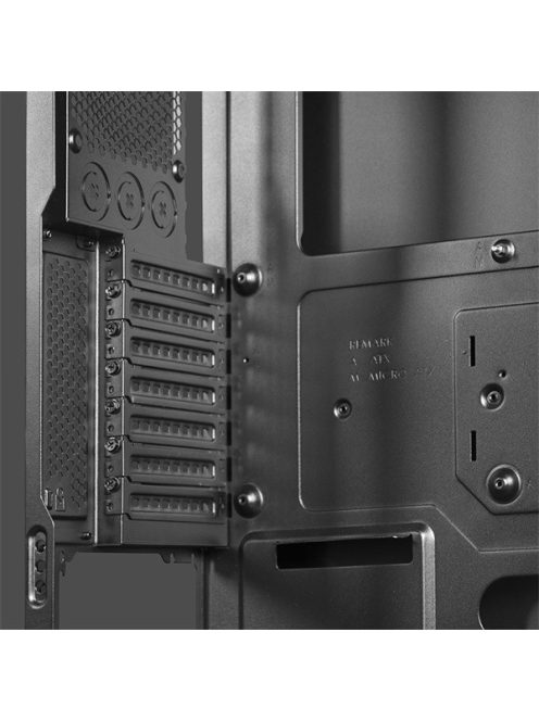 CHIEFTEC Ház WORKSTATION/MESH CW-01B-OP ATX, Tápegység nélkül, fekete