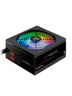   CHIEFTEC Tápegység Moduláris, Photon Gold 650W, 14cm, RGB világítás, ATX BOX