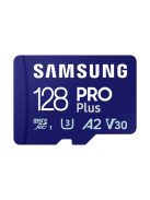 SAMSUNG Memóriakártya, PRO Plus + Reader microSDXC 128GB, CLASS 10, UHS-I, U3, V30, A2, R180/W130