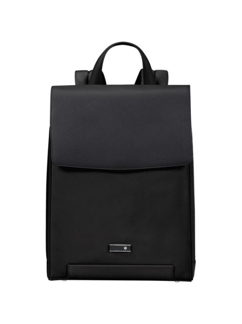 SAMSONITE NŐI Notebook Hátizsák 147735-1041, Backpack with Flap 14.1" (BLACK) -ZALIA 3.0