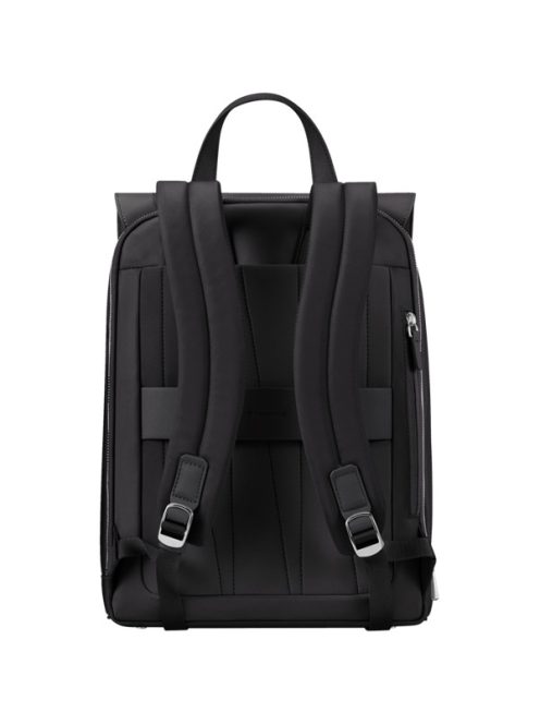 SAMSONITE NŐI Notebook Hátizsák 147735-1041, Backpack with Flap 14.1" (BLACK) -ZALIA 3.0