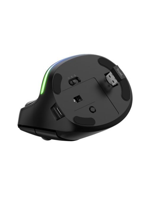 TRUST Vezeték nélküli függőleges ergonomikus egér 24731 (Bayo Wireless Rechargeable Ergonomic Mouse)