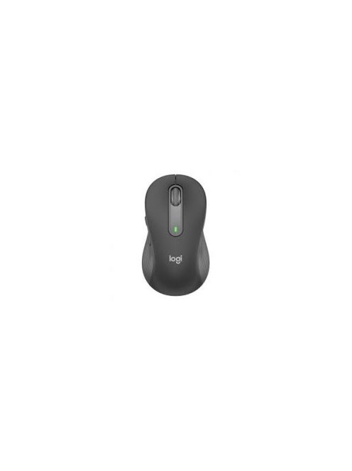 LOGITECH Egér - M650 Signature Vezeték Nélküli Optikai (Large) balkezes Business, Grafitszürke