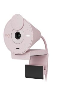   LOGITECH Webkamera - BRIO 300 HD 1080p Mikrofon USB-C, Rózsaszín