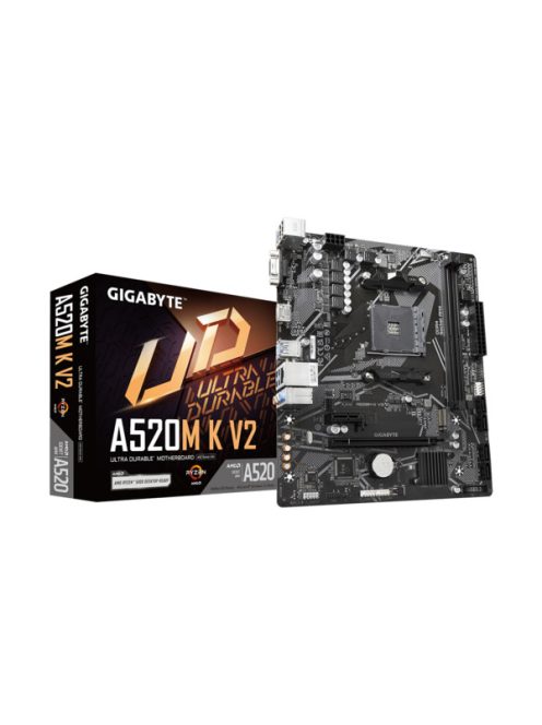 GIGABYTE Alaplap AM4 A520M K V2 AMD A520, mATX