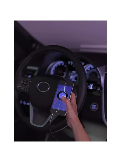 DEVIA 3,5 MM JACK - TYPE-C AUDIO KÁBEL 1 M-ES VEZETÉKKEL - SERIES IPURE AUX AUDIO CABLE - BLACK