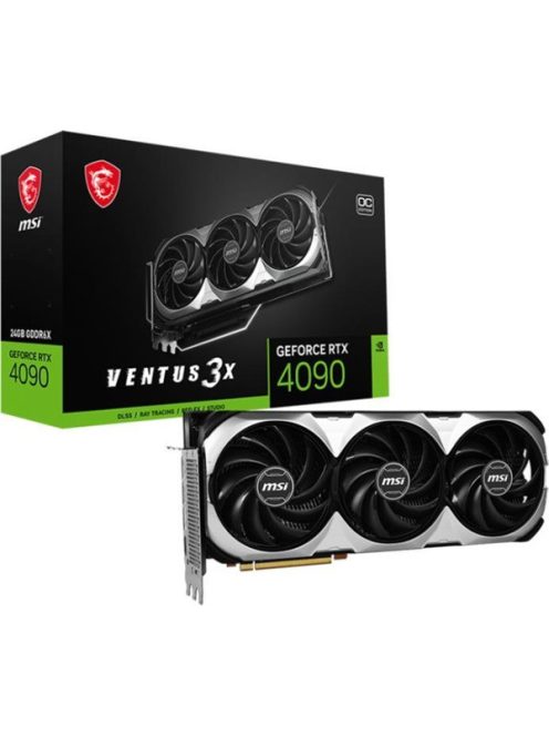 MSI Videokártya PCI-Ex16x nVIDIA RTX 4090 VENTUS 3X 24GB DDR6X OC