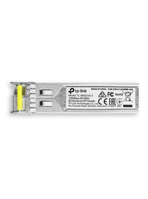 TP-LINK Switch SFP Modul 1000Base-BX WDM kétirányú 2km távolság, SM321A-2