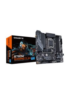 GIGABYTE Alaplap S1700 B760M GAMING X AX INTEL B760, mATX