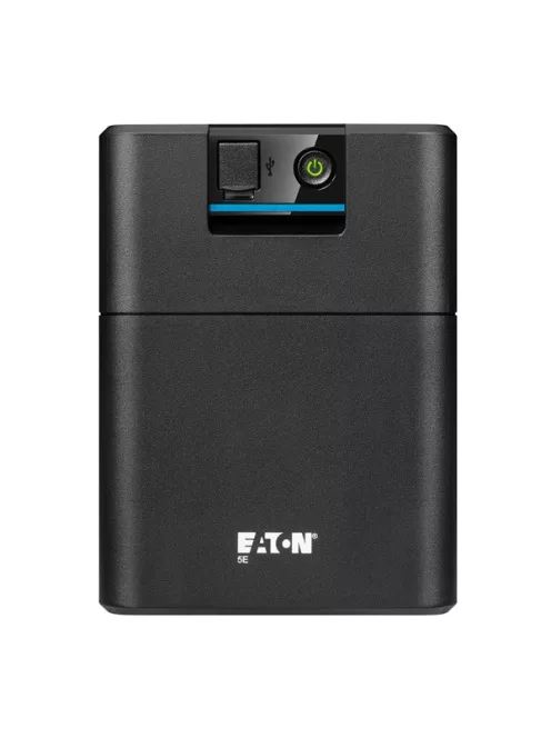 EATON UPS 5E1200UI, Gen2, USB IEC, 1200VA/660W, In: C14, Out: 6xC13, Line-interaktív szünetmentes, AVR, torony