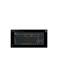   LOGITECH Billentyűzet - G Pro Lightspeed RGB Mechanikus Gaming Vezetékes TKL (Tactile) US, Fekete