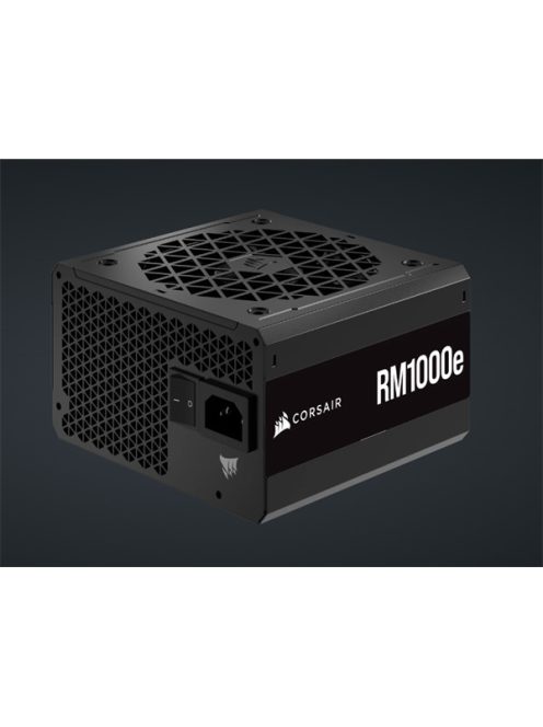 CORSAIR Tápegység Moduláris, RMe Series RM1000e, 1000W, 12cm, ATX3.0, PCIe5.0, 80+ Gold