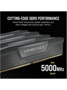 CORSAIR Memória VENGEANCE DDR5 16GB 5200MHz CL40, INTEL (Kit of 2), fekete