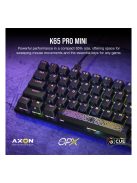 CORSAIR Vezetékes Billentyűzet Gaming, K65 PRO MINI RGB 65%, Optical-Mechanical, US, szürke