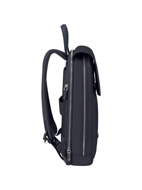 SAMSONITE NŐI Notebook Hátizsák 147735-1265, Backpack with Flap 14.1" (Dark Navy) -ZALIA 3.0