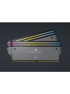   CORSAIR Memória DOMINATOR TITANIUM RGB DDR5 32GB 4800MHz CL30, AMD (Kit of 2), szürke