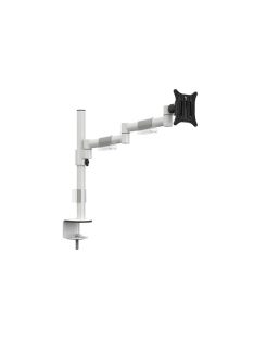   MULTIBRACKETS Asztali konzol, M VESA Deskmount Officeline Single II White (15-30", max.VESA: 100x100 mm, 8 kg)