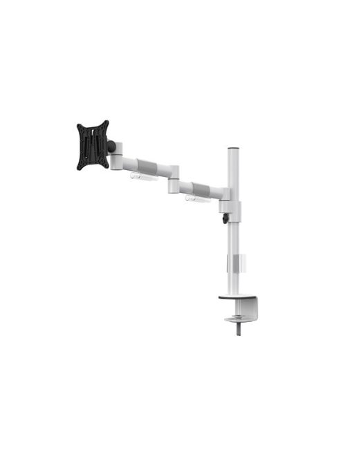 MULTIBRACKETS Asztali konzol, M VESA Deskmount Officeline Single II White (15-30", max.VESA: 100x100 mm, 8 kg)