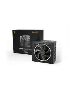   BE QUIET! Tápegység Pure Power 12 1000W, 12cm, 80+ Gold Moduláris, Aktív PFC