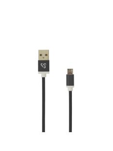   SBOX Kábel, CABLE USB A Male -> MICRO USB Male 1.5 m Black