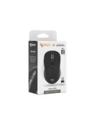 SBOX Egér, WIRELESS MOUSE, Black