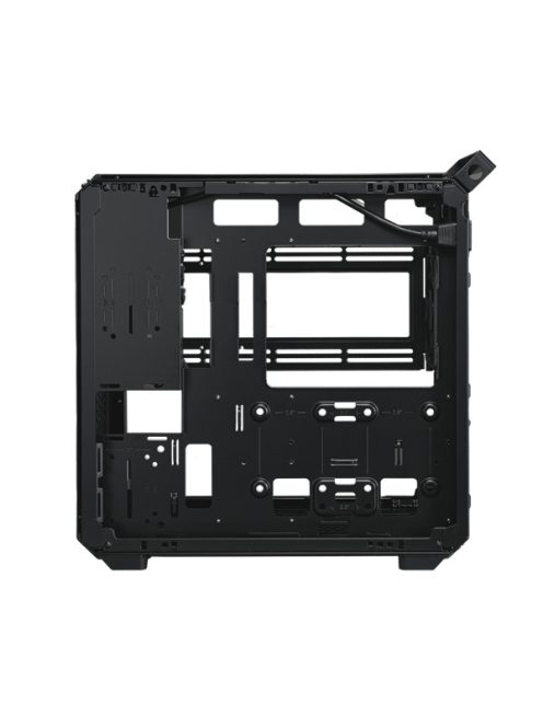 COOLER MASTER Ház Mid ATX QUBE 500 FLATPACK BLACK EDITION, 1db Ventilátorral, Tápegység nélkül, fekete