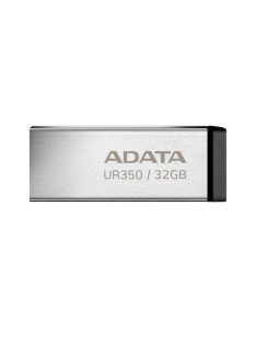 ADATA Pendrive 32GB, UR350 USB 3.2, fémházas, fekete