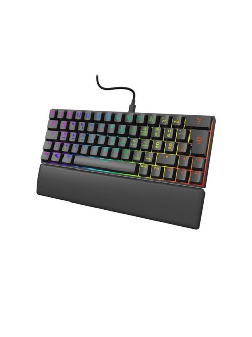 URAGE by HAMA 217828, GAMING URAGE EXODUS 760TKL MECHANIKUS MINI BILLENTYŰZET, RGB, RED SWITCH, FEKETE