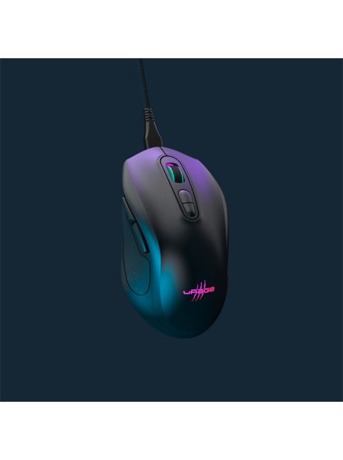 URAGE by HAMA 217839, GAMING "URAGE REAPER 340" OPTIKAI EGÉR, FEKETE, 8000DPI